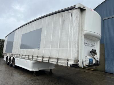 DONBUR 45FT MOFFETT CURTAINSIDE TRAILER