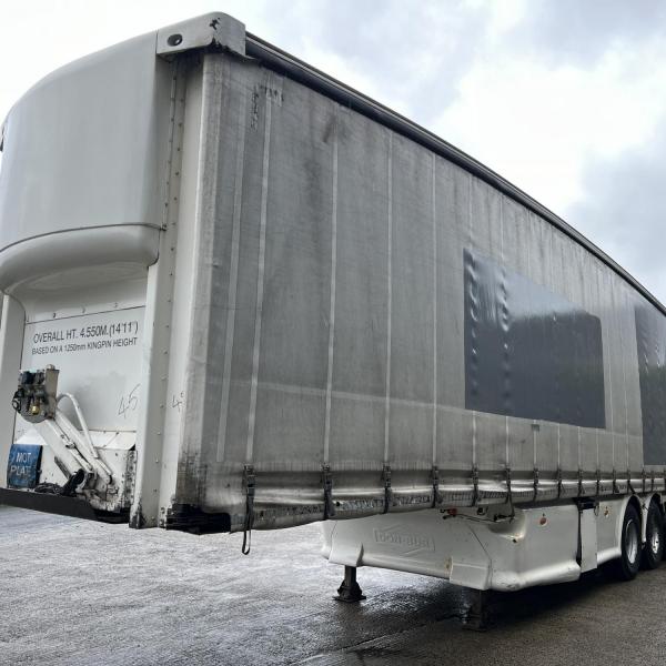 DONBUR 45FT MOFFETT CURTAINSIDE TRAILER