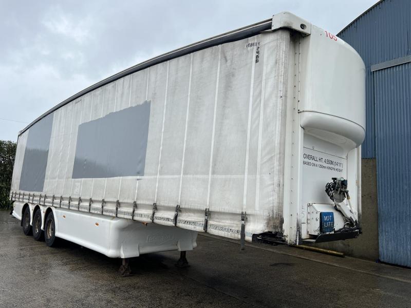 DONBUR 45FT MOFFETT CURTAINSIDE TRAILER